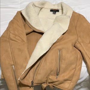 Corduroy faux jacket